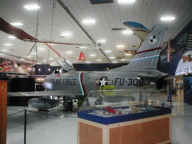 F-86H Sabre, S/N 53-1308, Buzz Number FU-308, Wings Over the Rockies Air & Space Museum, Denver, CO F-86H Sabre, S/N 53-1308, Buzz Number FU-308, Wings Over the Rockies Air & Space Museum, Denver, CO